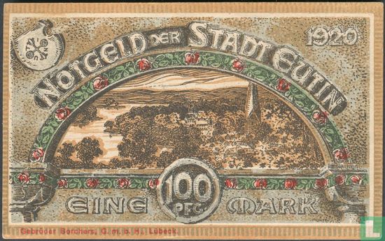 Eutin 100 Pfennig - Image 2