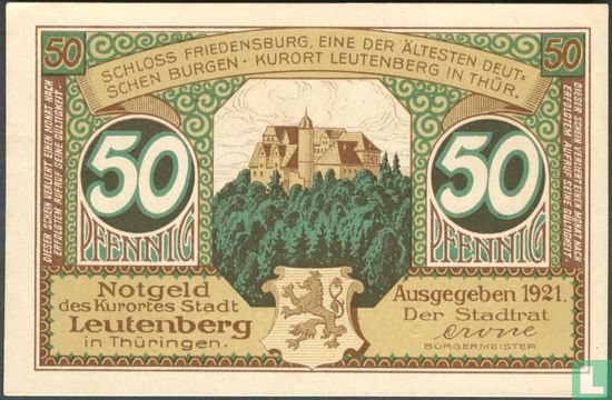 Leutenberg 50 Pfennig - Image 1