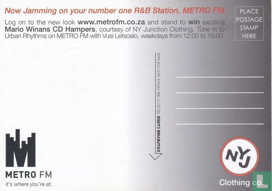 Metro FM - Mario Winans - Afbeelding 2
