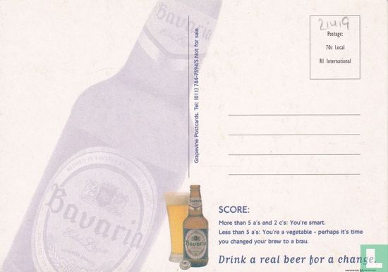 Bavaria "Beer and Your IQ" - Afbeelding 2