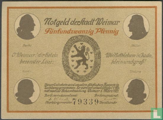 Weimar 25 Pfennig - Bild 1
