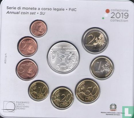 Italy mint set 2019 "100th anniversary Death of Cesare Maccari" - Image 3