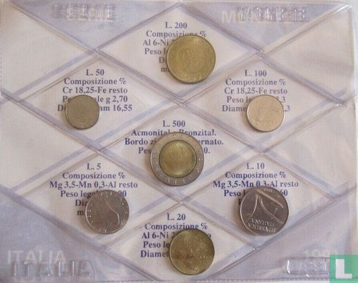 Italy mint set 1991 - Image 2
