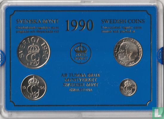 Sweden mint set 1990 (swedish) - Image 1