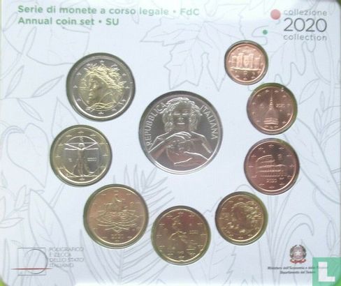 Italy mint set 2020 "International year of plant health" - Image 2