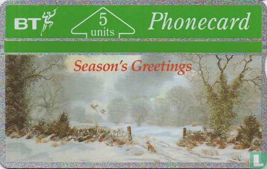 Season's Greetings  A Winter's Day - Image 1
