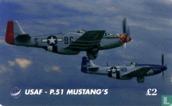 USAF - P.51 Mustang's - Afbeelding 1