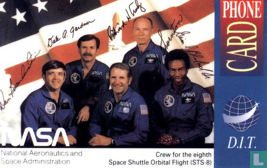 NASA - Crew for the eighth Space Shuttle - Afbeelding 1