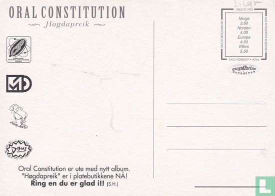 0346 - Oral Constitution - Høgdapreik - Bild 2