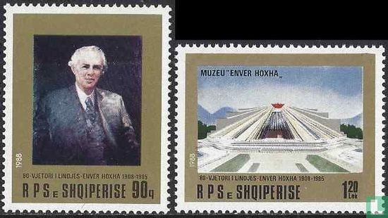 80e anniversaire Enver Hoxha