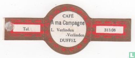 Café A Ma Campagne L. Verlinden-Verlinden Duffel - Tel. - 313.08 - Image 1