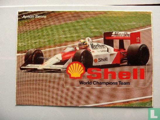 Ayrton Senna Shell World Champions Team