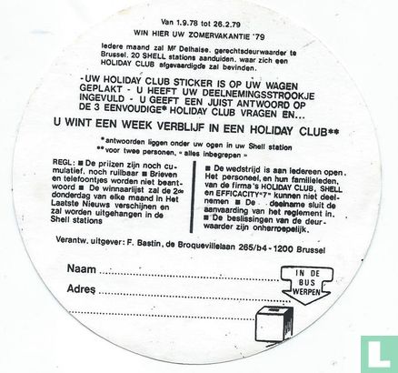 Shell Holiday Club - Afbeelding 2