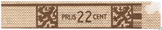Prijs 22 cent - (A. Wintermans en zonen - Duizel)   - Afbeelding 1
