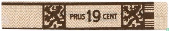 Prijs 19 cent - (Achterop: N.V. Senator Sigarenfabr. Eindhoven) - Image 1