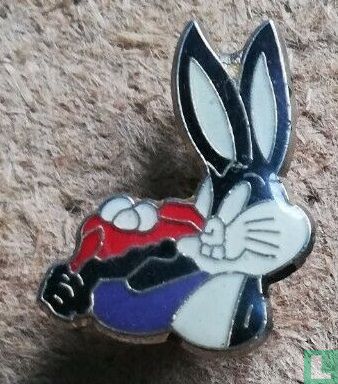 Bugs Bunny buste met rode wortel