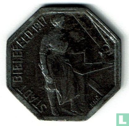 Bielefeld 5 pfennig 1917 (zink) - Afbeelding 1