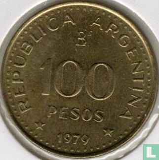 Argentinië 100 pesos 1979 "100th anniversary Conquest of Patagonia" - Afbeelding 1
