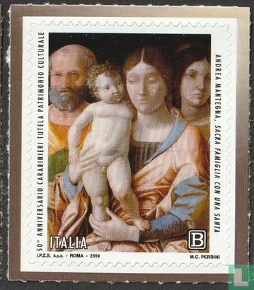 Andrea Mantegna - Heilige Familie
