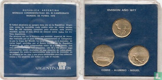 Argentina mint set 1977 "1978 Football World Cup in Argentina" - Image 3