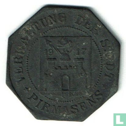 Pirmasens 5 pfennig 1917 (type 2) - Afbeelding 1