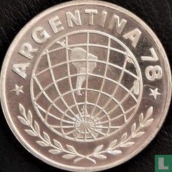 Argentinien 3000 Peso 1978 (PP) "Football World Cup in Argentina" - Bild 2