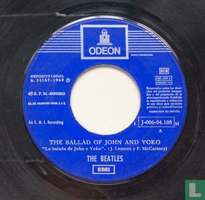 The Ballad of John and Yoko - Afbeelding 3