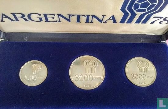 Argentinië jaarset 1978 (PROOF) "Football World Cup in Argentina" - Afbeelding 2