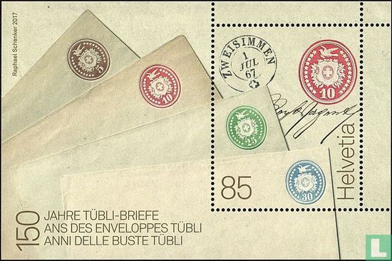 150 years of 'Tübli' envelopes