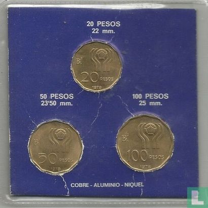 Argentina mint set 1978 "Football World Cup in Argentina" - Image 2