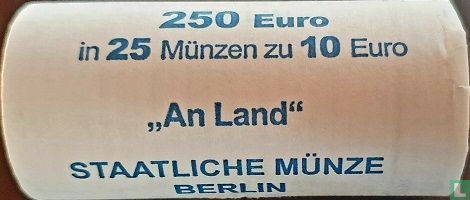 Allemagne 10 euro 2020 (A - rouleau) "On land" - Image 3
