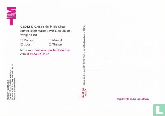 0096 - München Ticket "Glotz Nicht!" - Bild 2