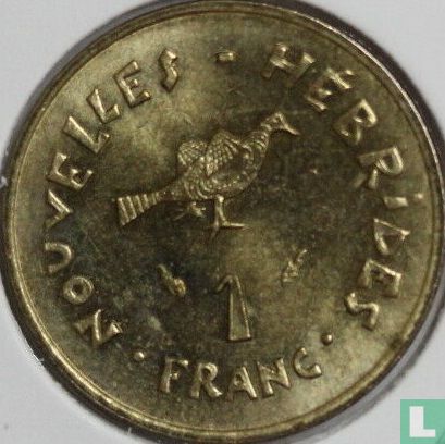 Nieuwe Hebriden 1 franc 1978 - Afbeelding 2