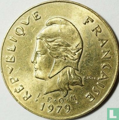 Nieuwe Hebriden 5 francs 1979 - Afbeelding 1