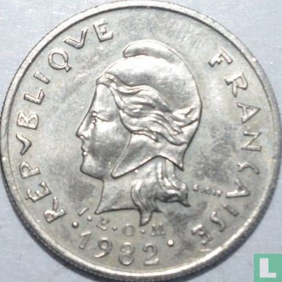 Nouvelles-Hébrides 10 francs 1982 - Image 1