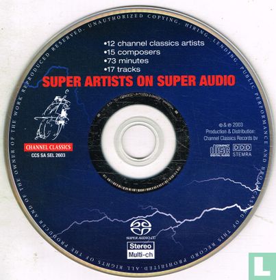 Super Artists On Super Audio - Afbeelding 3