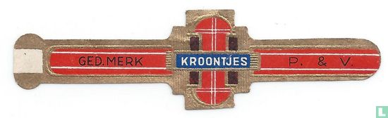 Kroontjes - Ged. Merk - P. & V. - Image 1