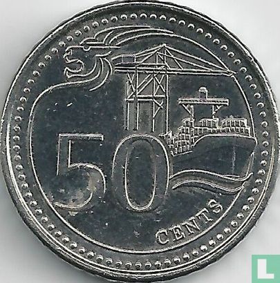 Singapour 50 cents 2015 - Image 2