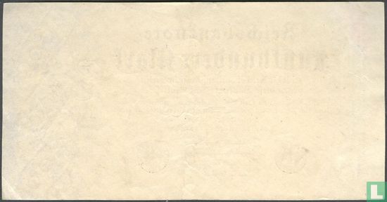 Duitsland 500 Mark 1922 (P.74b - Ros.71b) - Afbeelding 2