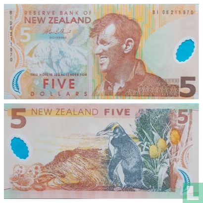 Nieuw-Zeeland 5 Dollars 2006