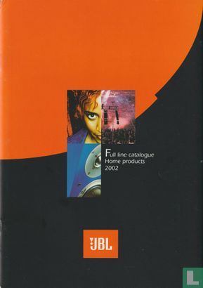 JBL Full line catalogue home products 2002 - Image 1