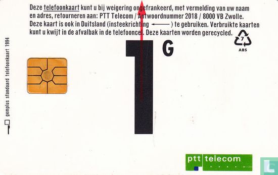 Standaardkaart 1994 - Afbeelding 1