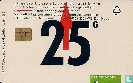 Standaardkaart 1996 - Image 1