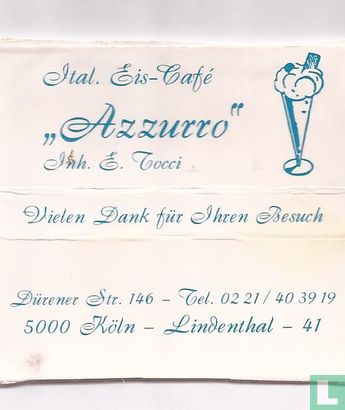 Ital. Eis-Café Azzuro