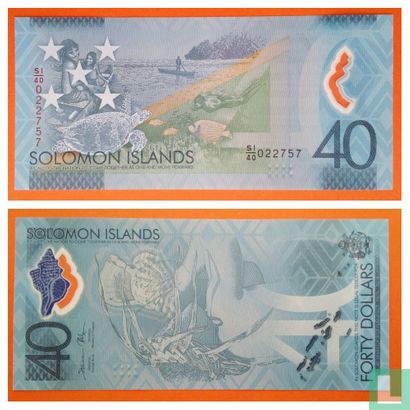 Solomon Islands 40 Dollars