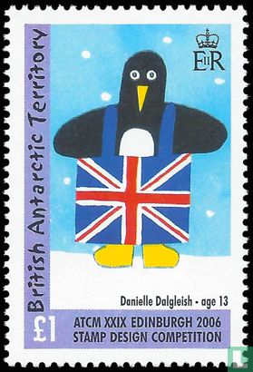 Concours de conception de timbres - Peintures d'enfants