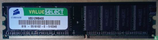Corsair V8512MB400 DDR400 512MB PC3200 SDRAM 184pin - Image 1
