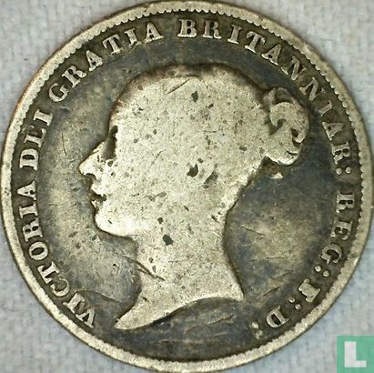 Verenigd Koninkrijk 6 pence 1844 (kleine 44) - Afbeelding 2
