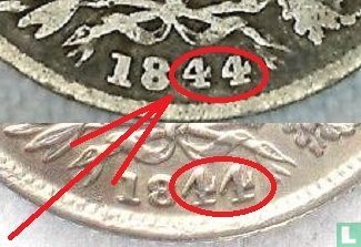 Verenigd Koninkrijk 6 pence 1844 (kleine 44) - Afbeelding 3