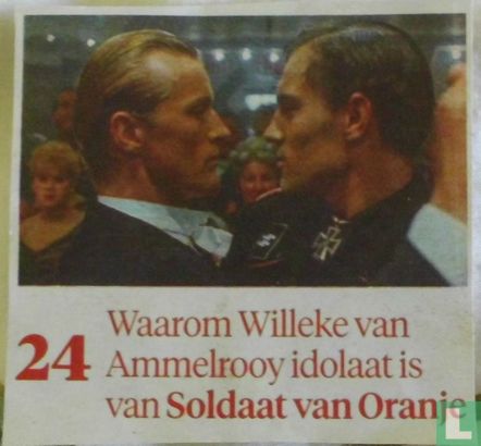 Waarom Willeke van Ammelrooy idolaat is van Soldaat van Oranje